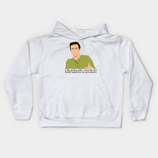 I Like Getting Older Nick Miller Quote Kids Hoodie